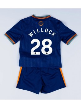 Newcastle United Joe Willock #28 Replika Tredje Kläder Barn 2025-26 Kortärmad (+ byxor)